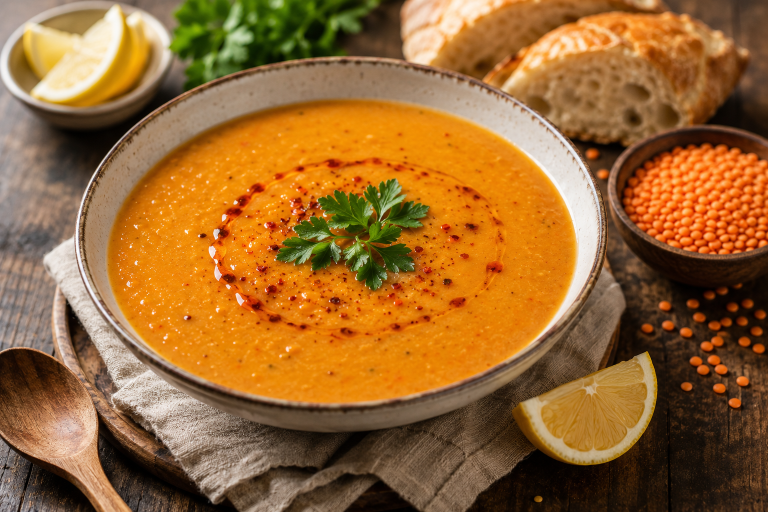 Ev Yapımı Mercimek Çorbası Tarifi
